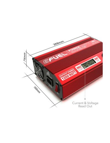 Alimentation stabilisé eFuel 50A (1200W) Power Supply with active PFC NEW