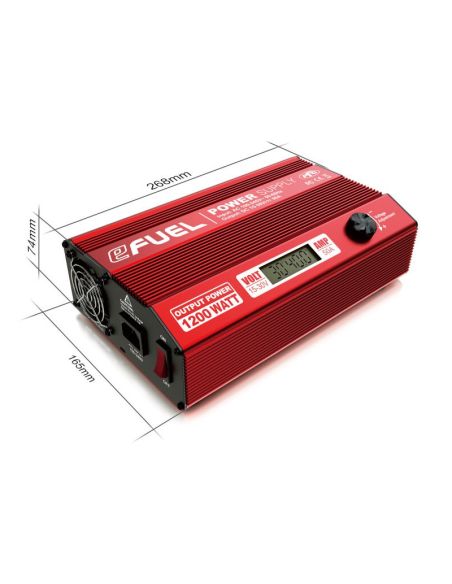 Alimentation stabilisé eFuel 50A (1200W) Power Supply with active PFC NEW