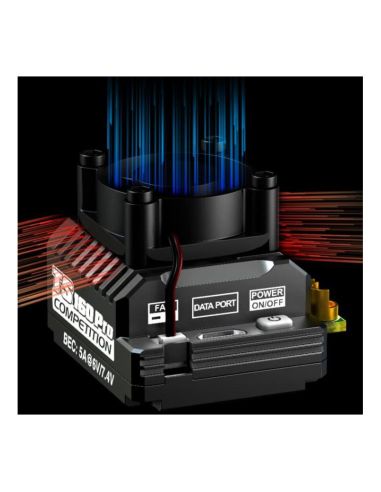 Variateur TS160 Pro 1/10 Brushless ESC 160Amp