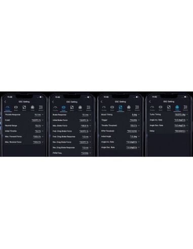 Variateur TS160 Pro 1/10 Brushless ESC 160Amp