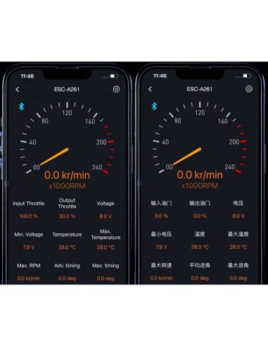 Variateur TS160 Pro 1/10 Brushless ESC 160Amp