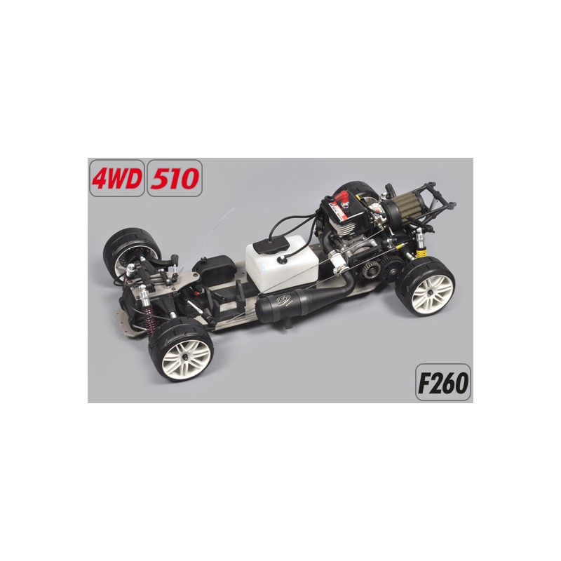 Sportsline 4WD 510 DRIFT RTR Zenoah avec carrosserie 184200 | Ventedemodelisme.fr