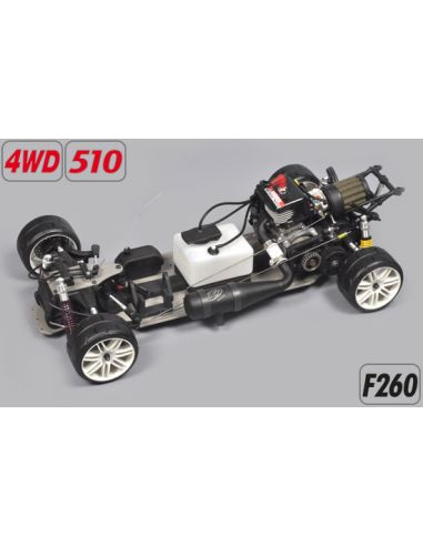 Sportsline 4WD 510 DRIFT RTR Zenoah avec carrosserie 184200 | Ventedemodelisme.fr