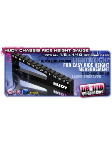 Cale réglage garde au sol 17 a 30mm