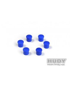 Bouchon de manche 14mm bleu (6)