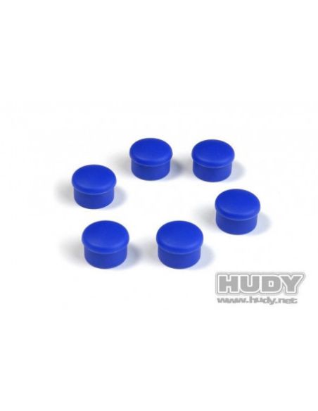 Bouchon de manche 22mm bleu (6)