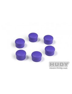 Bouchon de manche 22mm violet (6)