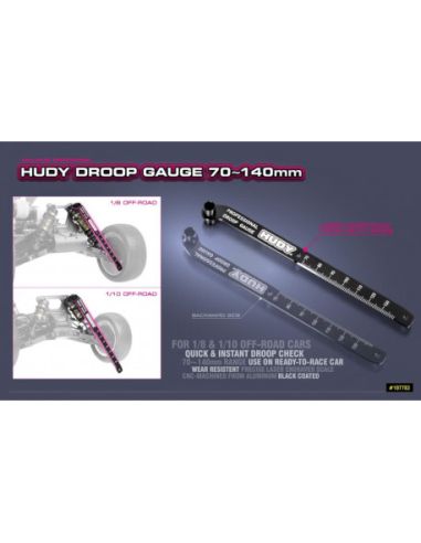 Jauge de réglage longueur amortisseur 70-140mm