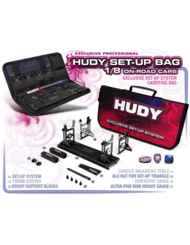 Banc de réglage 1/8 piste + accessoires