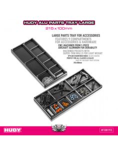 Plateau alu Hudy large 215x100mm 2