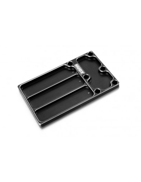 Plateau alu Hudy pour différentiels TT 1/10