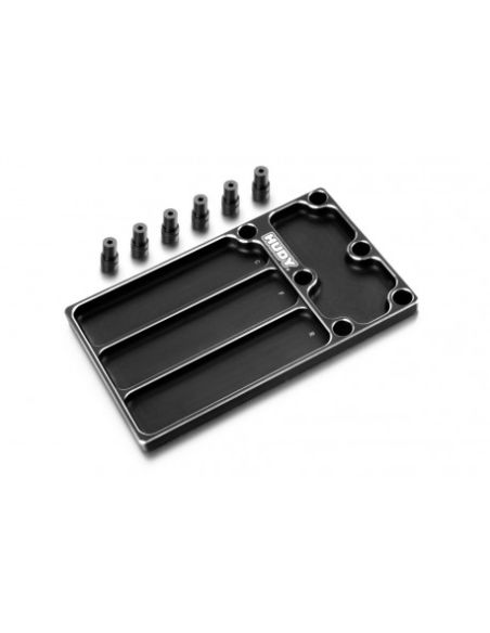 Plateau alu Hudy pour différentiels TT 1/8