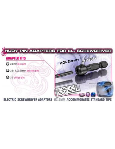 Adaptateur visseuse 3.5mm