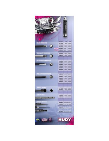 Tournevis Allen .035x120mm EDI.LIMITEE