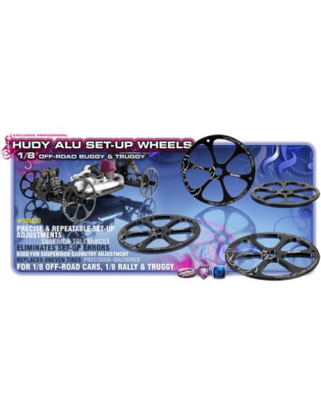 Roue de réglage pour 1/8 TT