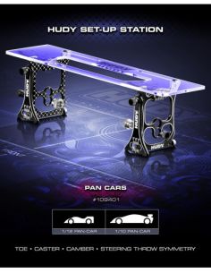 Banc de réglage Pan Cars 1/10 et 1/12 -V2