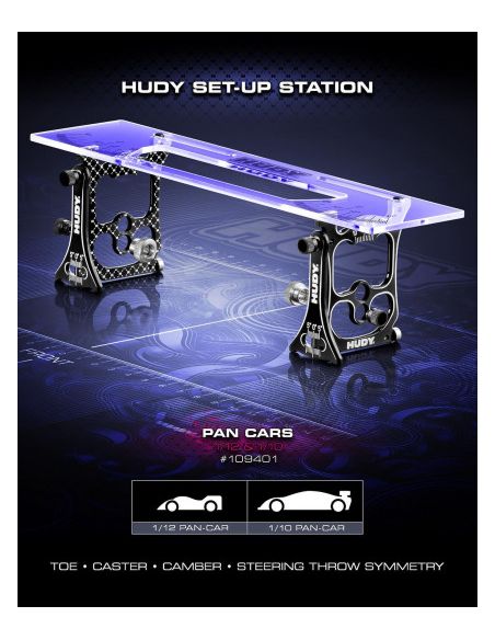 Banc de réglage Pan Cars 1/10 et 1/12 -V2