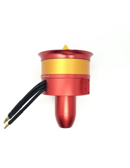 Aéromodélisme, avion RC Turbine EDF JP HOBBY 70MM 12 Pales V2 + Moteur 4-6S 2250KV (CCW)