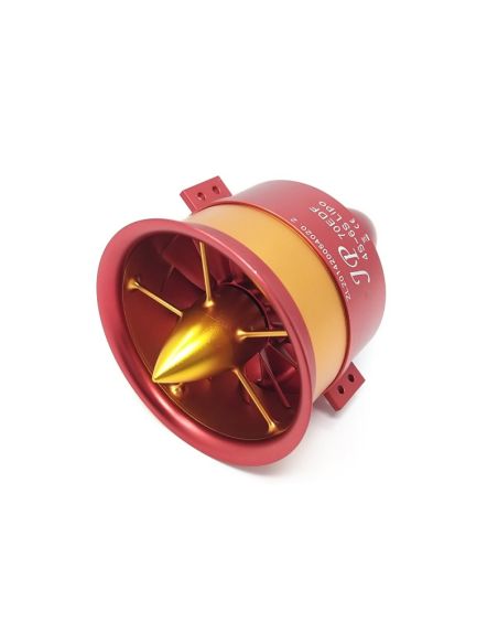 Aéromodélisme, avion RC Turbine EDF JP HOBBY 70MM 12 Pales V2 + Moteur 4-6S 2250KV (CCW)