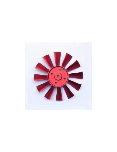Aéromodélisme, avion RC Turbine EDF JP HOBBY 70MM 12 Pales V2 + Moteur 4-6S 2250KV (CCW)