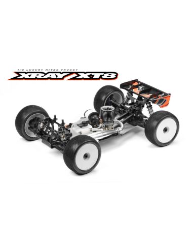 Voiture rc thermique Kit Xray XT8 Truggy 1/8 Thermique - 2024 - XRAY - 350206