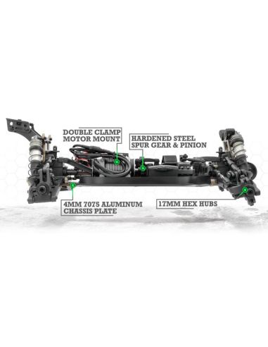 VOITURE BUGGY VORZA S FLUX | Ventedemodelisme.fr
