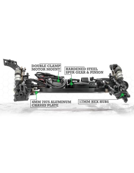 VOITURE BUGGY VORZA S FLUX | Ventedemodelisme.fr