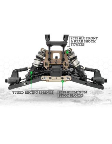 VOITURE BUGGY VORZA S FLUX | Ventedemodelisme.fr