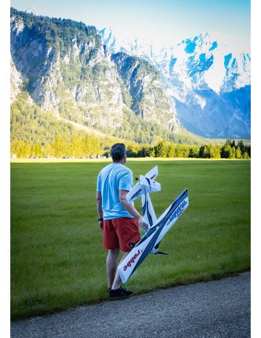 Avion rc Robbe Modellsport Air Trainer 140 V2 EPO PNP avec flight Contrôleur (stabilisation de la position de vol sur 3 axes, gy