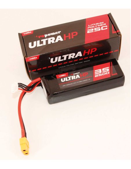 Accu Robbe Modellsport RO-POWER ULTRA HP 2500MAH 11,1 VOLT 3S Batterie Lipo