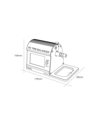 Modelisme voiture accessoire RC Tire Balancer équilibrage
