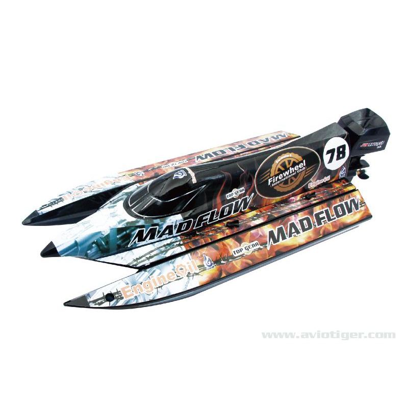 Bateau rc MAD FLOW V3 BRUSHLESS ARTR