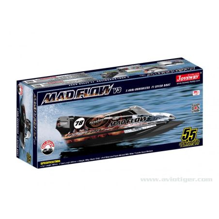 Bateau rc MAD FLOW V3 BRUSHLESS ARTR