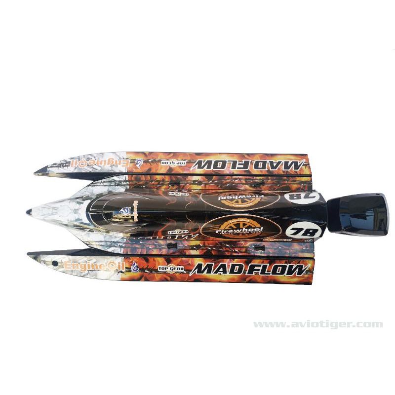 Bateau rc MAD FLOW V3 BRUSHLESS ARTR