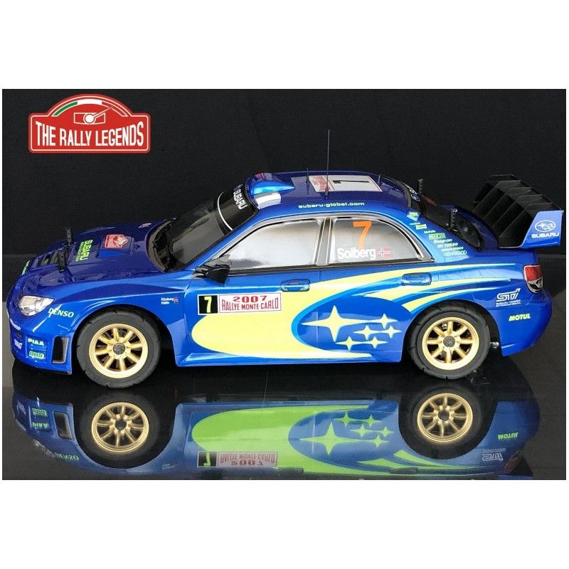 Voiture Subaru Impreza WRC 2007 1/10 RC car RTR Kit
