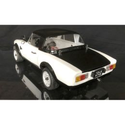 Voiture Rally Legends FIAT 124 Abarth Rally White-Black RTR 2