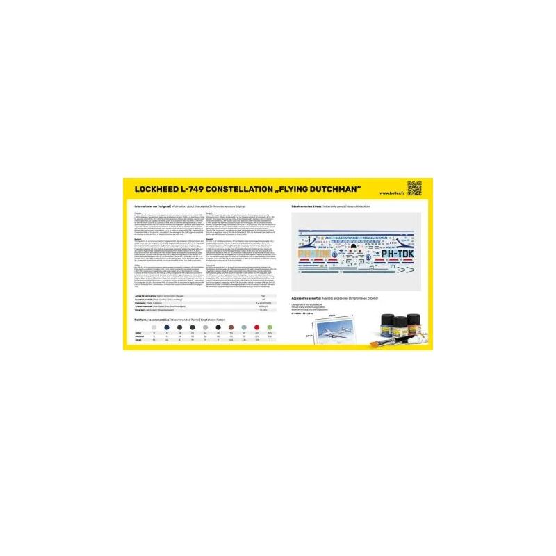 STARTER KIT 749 CONSTELLATION 'Flying Dutchman'