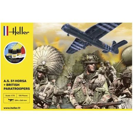 STARTER KIT A.S. 51 Horsa+ Paratroopers