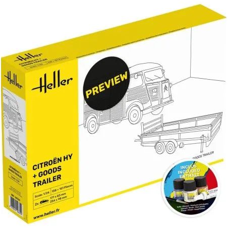 STARTER KIT Citroen HY + Goods Trailer