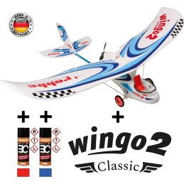 Robbe Modellsport Wingo 2 Kit "Classic" version spéciale avec kit de décoration "Classic" et spray de couleur rouge/bleu