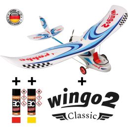 Robbe Modellsport Wingo 2 Kit Classic version spéciale avec kit de décoration Classic et spray de couleur rougejaune Référence 