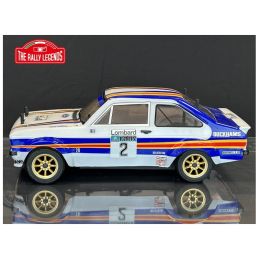 Voiture rc Ford Escort RS 2.0 Rally 1981 1/10 RC car RTR Kit