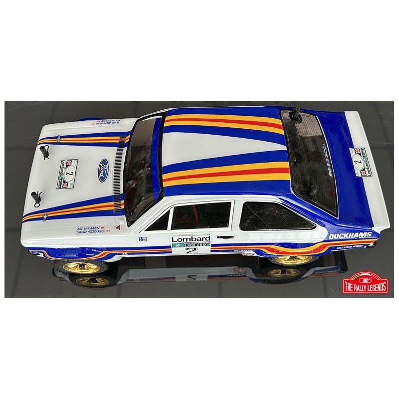 Voiture rc Ford Escort RS 2.0 Rally 1981 1/10 RC car RTR Kit