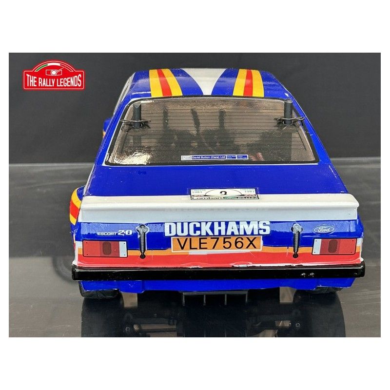 Voiture rc Ford Escort RS 2.0 Rally 1981 1/10 RC car RTR Kit