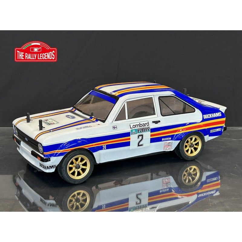 Voiture rc Ford Escort RS 2.0 Rally 1981 1/10 RC car RTR Kit