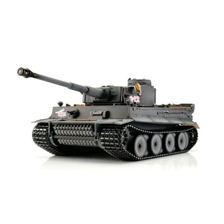 1/16 RC Tiger I première version gris BB fumé | Ventedemodelisme.fr