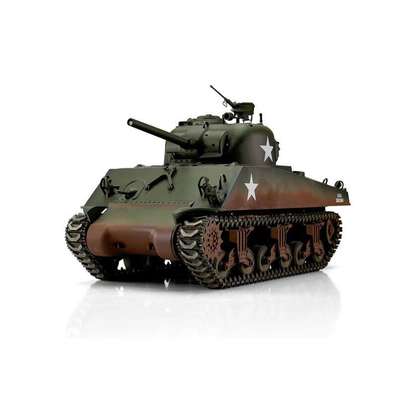 1/16 RC M4A3 Sherman 75mm vert BB | Ventedemodelisme.fr