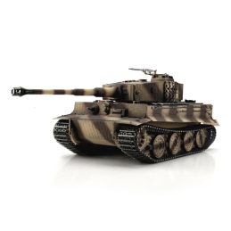 1/16 RC Tiger I Version tardive Desert BB Smoke