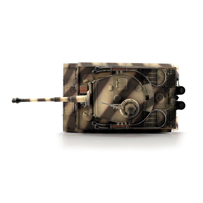 1/16 RC Tiger I Version tardive Desert BB Smoke | Ventedemodelisme.fr