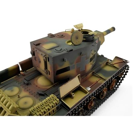 116 RC KV-2 754(r) camouflage BB fumée | Ventedemodelisme.fr